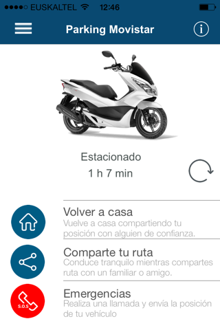 Parking Movistar - náhled