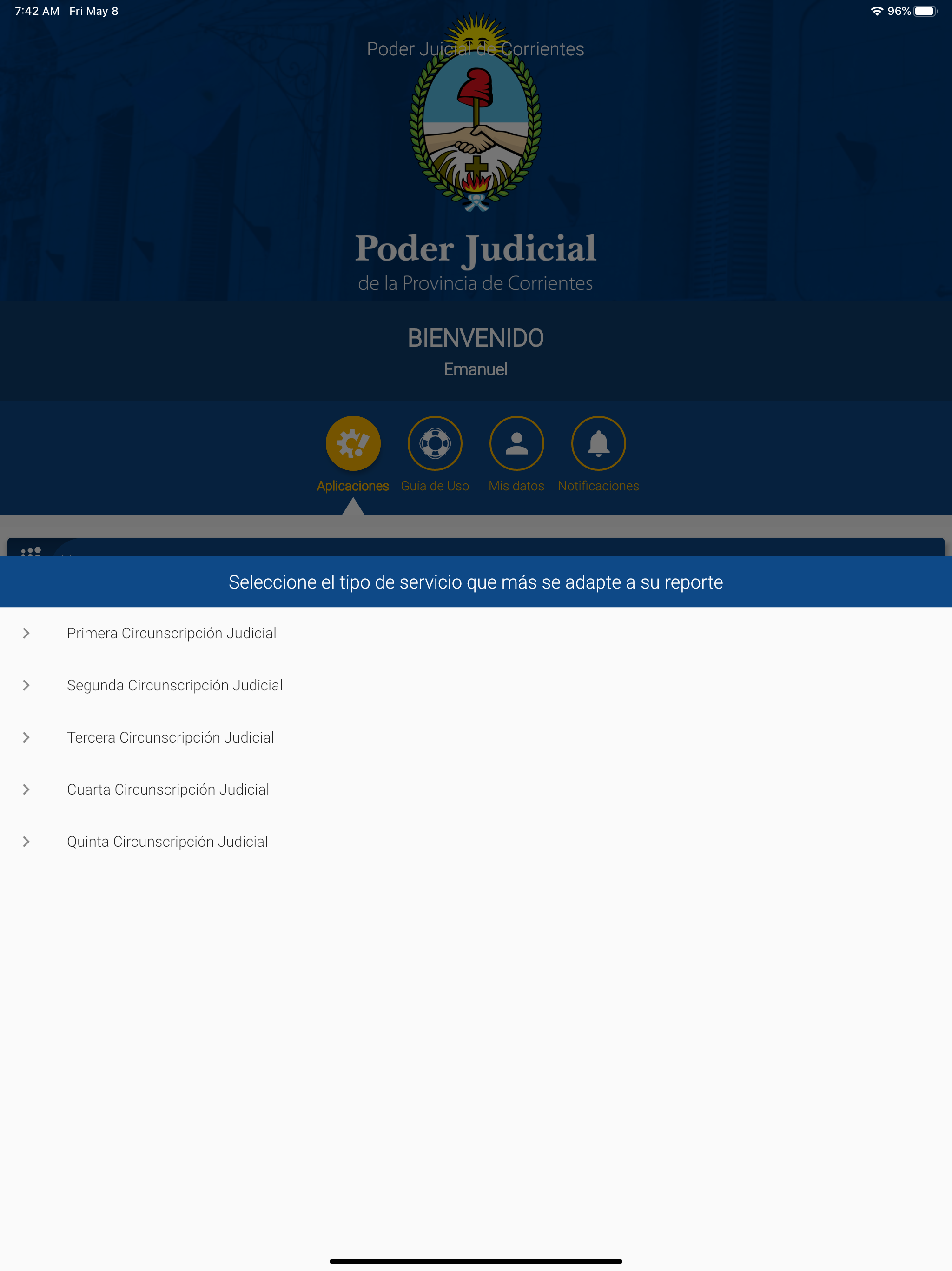 Poder Judicial de Corrientes screenshot 6
