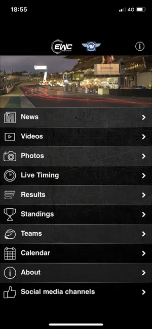 Screenshot 1 FIM EWC iphone