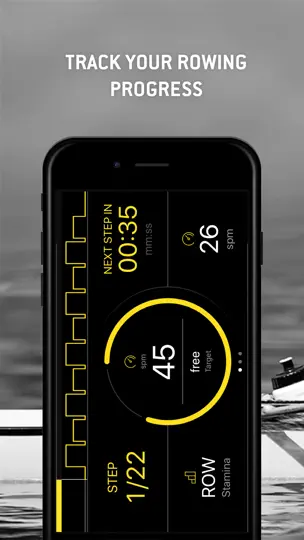 Captura de pantalla de SkillRow en iPhone 2