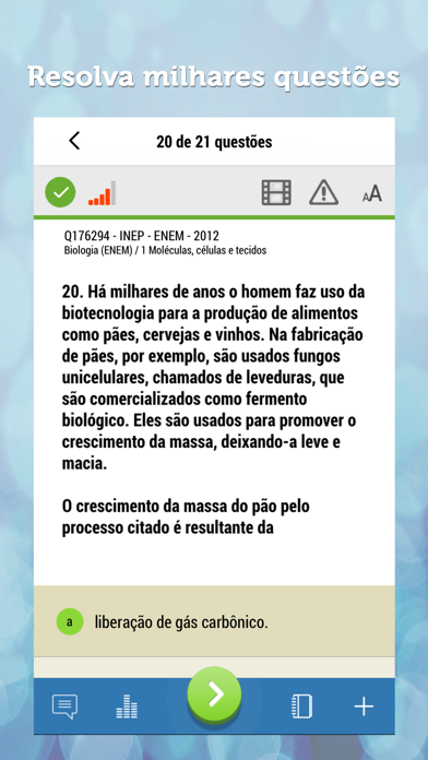 How to cancel & delete Questões ENEM - SAE Digital from iphone & ipad 2