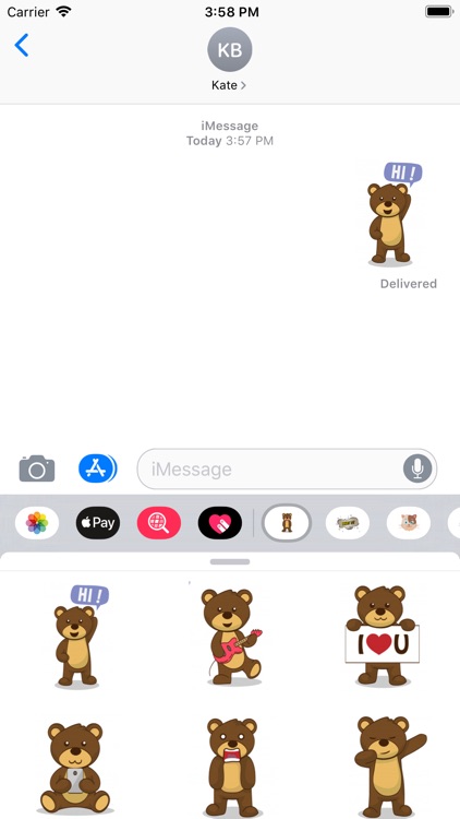 Nhãn Dán Gấu Niki