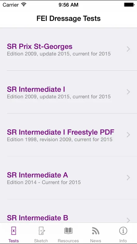 FEI EquiTests 3 - Dressage screenshot 1 of 5