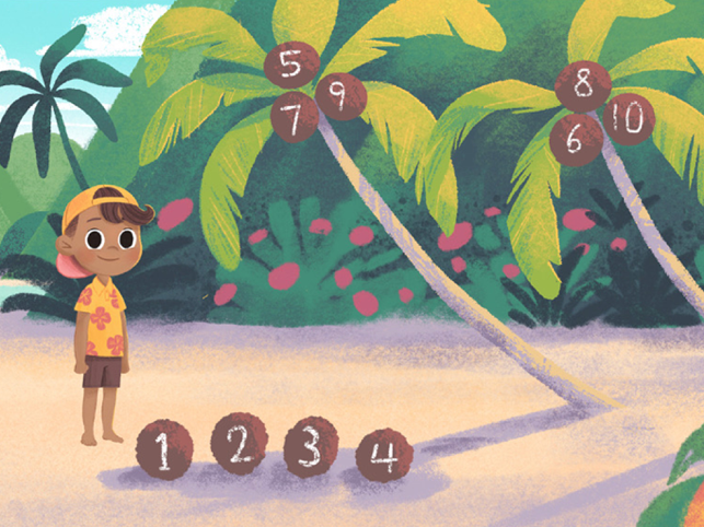 ‎Number Island: Counting Games Screenshot