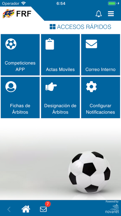 Intranet FRF Screenshot