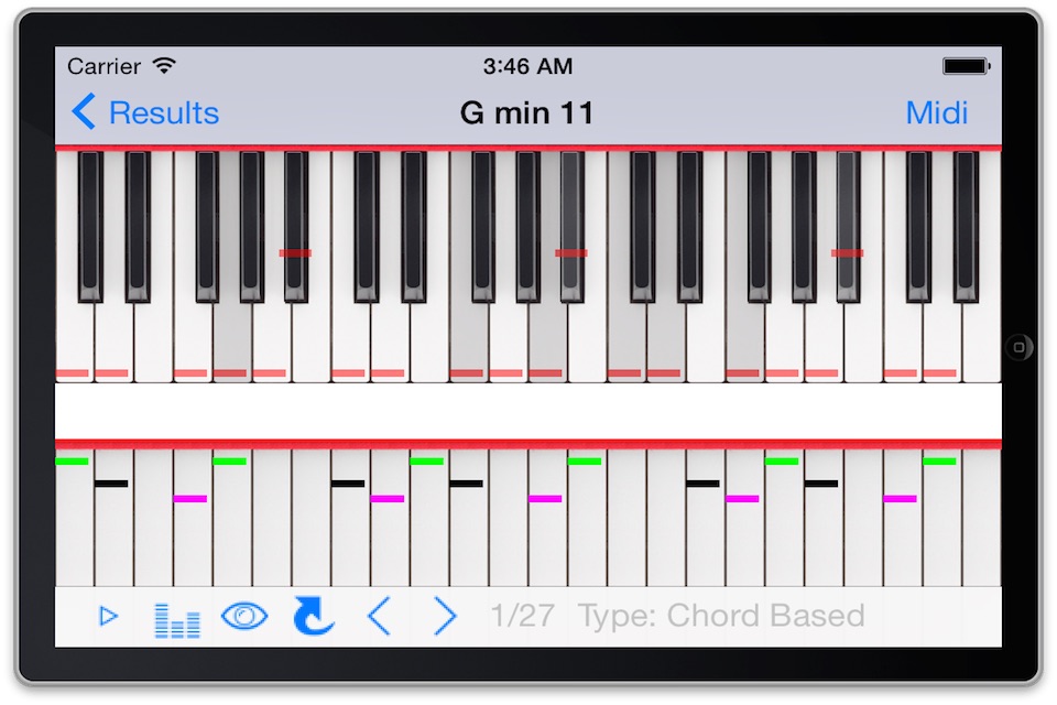 Piano Harmony MIDI Studio Pro screenshot 2