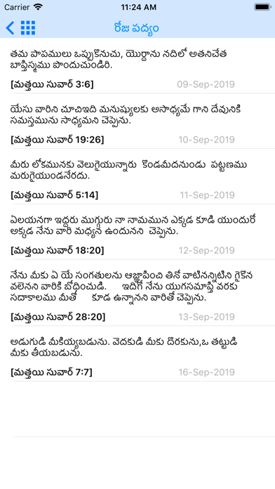 The Telugu Bible Offline Screenshot