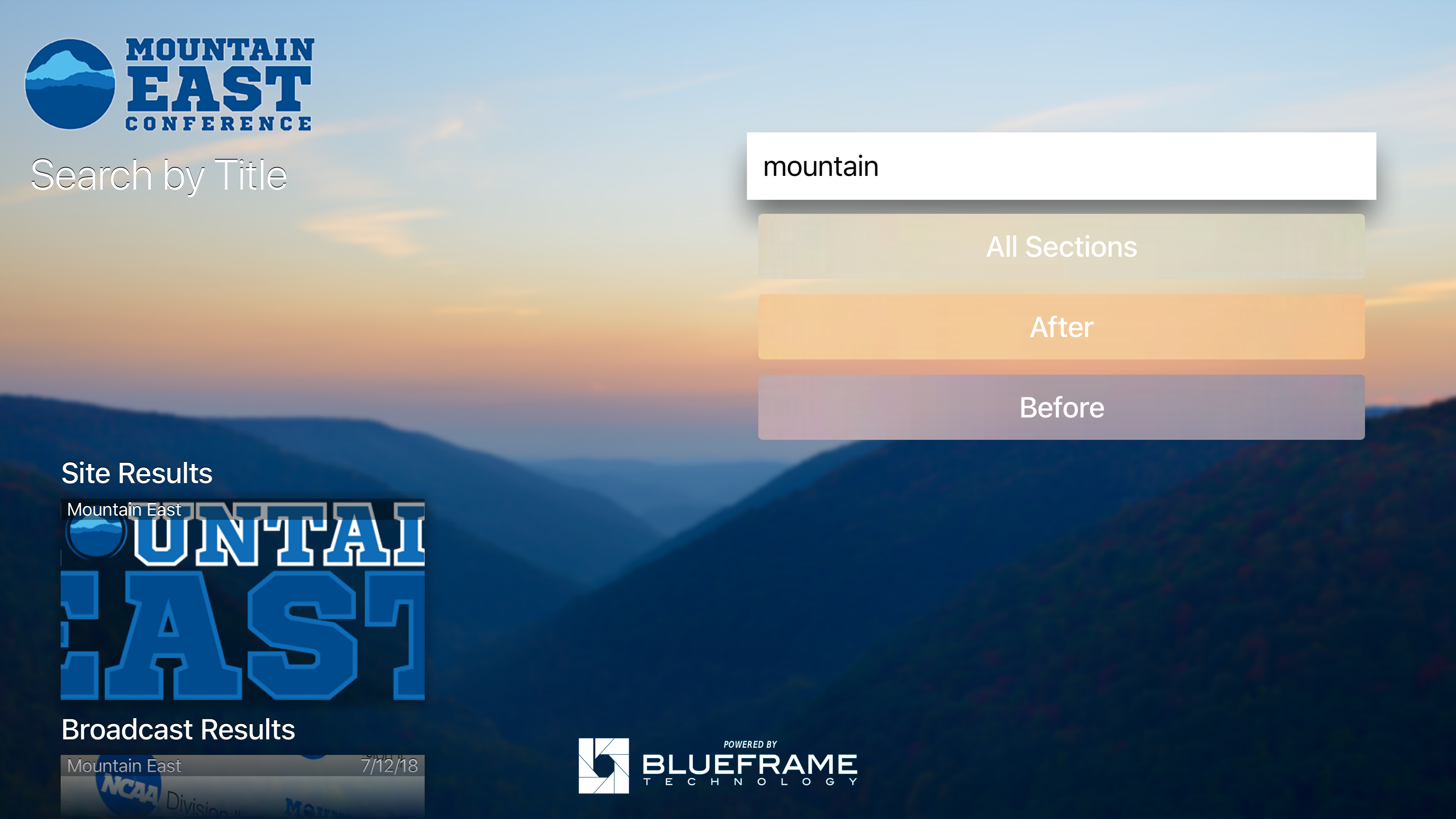 Mountain East Conference screenshot 13