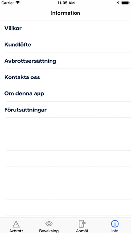 #5. Avbrottsinfo (iOS) 由: Vattenfall AB