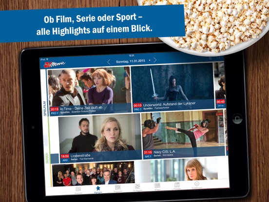 Télécharger TV Movie HD - TV Programm pour iPad sur l'App Store  (Divertissement)