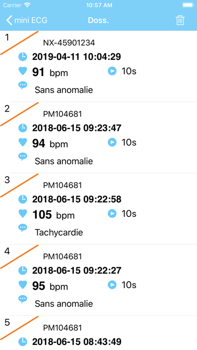 Screenshot #3 pour mini ECG