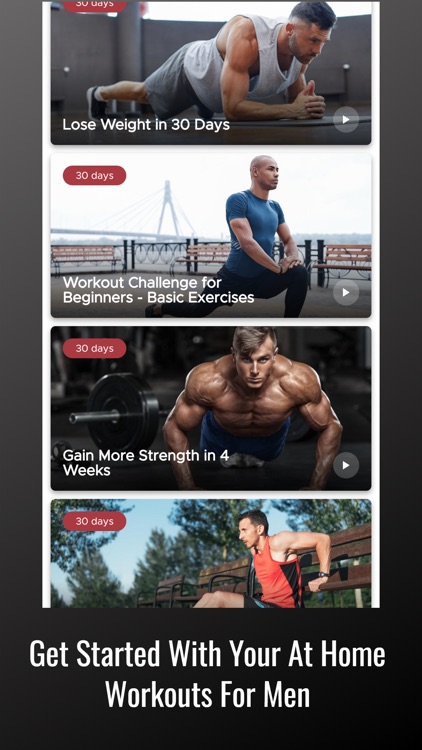 At Home Workouts for Men