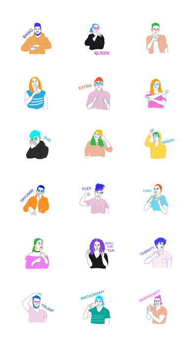 Urban ASL Stickers screenshot 2
