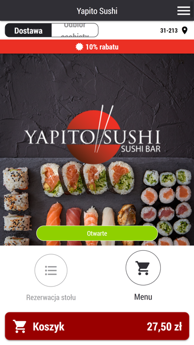 Screenshot #1 pour Yapito Sushi