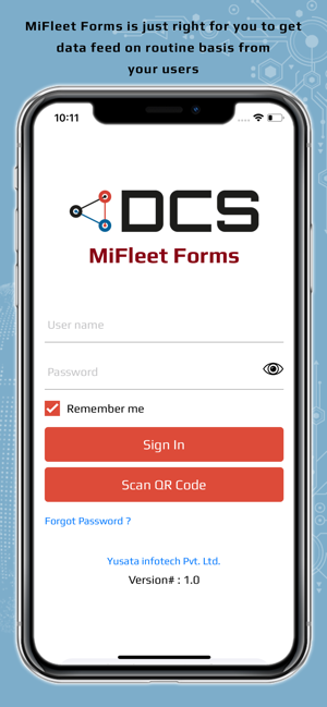 MiFleet Forms