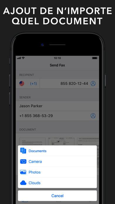 Screenshot #3 pour FAX App: envoyer un fax