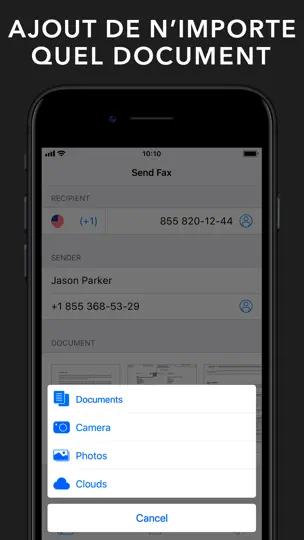 Capture d'écran de FAX App: Envoyer Un Fax sur iPhone 3