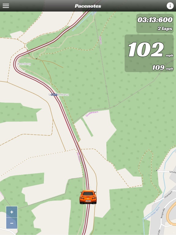 Screenshot #5 pour Nordschleife Pacenotes