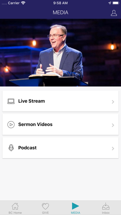 BEAR CREEK CHURCH APP Screenshot