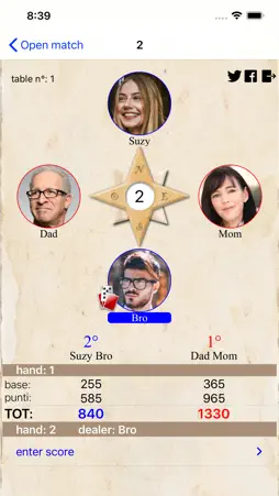 Score Sheet - Scorecard screenshot 1