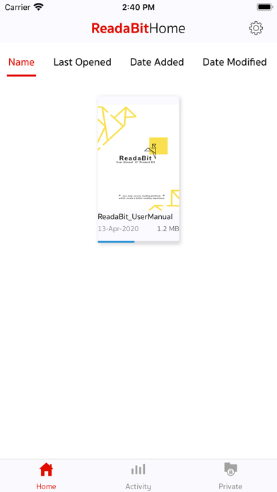 Screenshot #1 pour ReadaBit