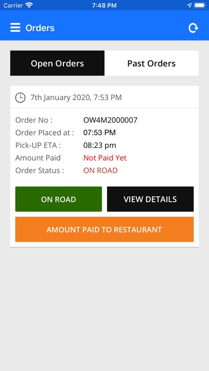 Oie Wheels4Meals Driver