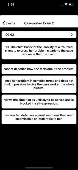 Game screenshot Caseworker Exam Prep apk
