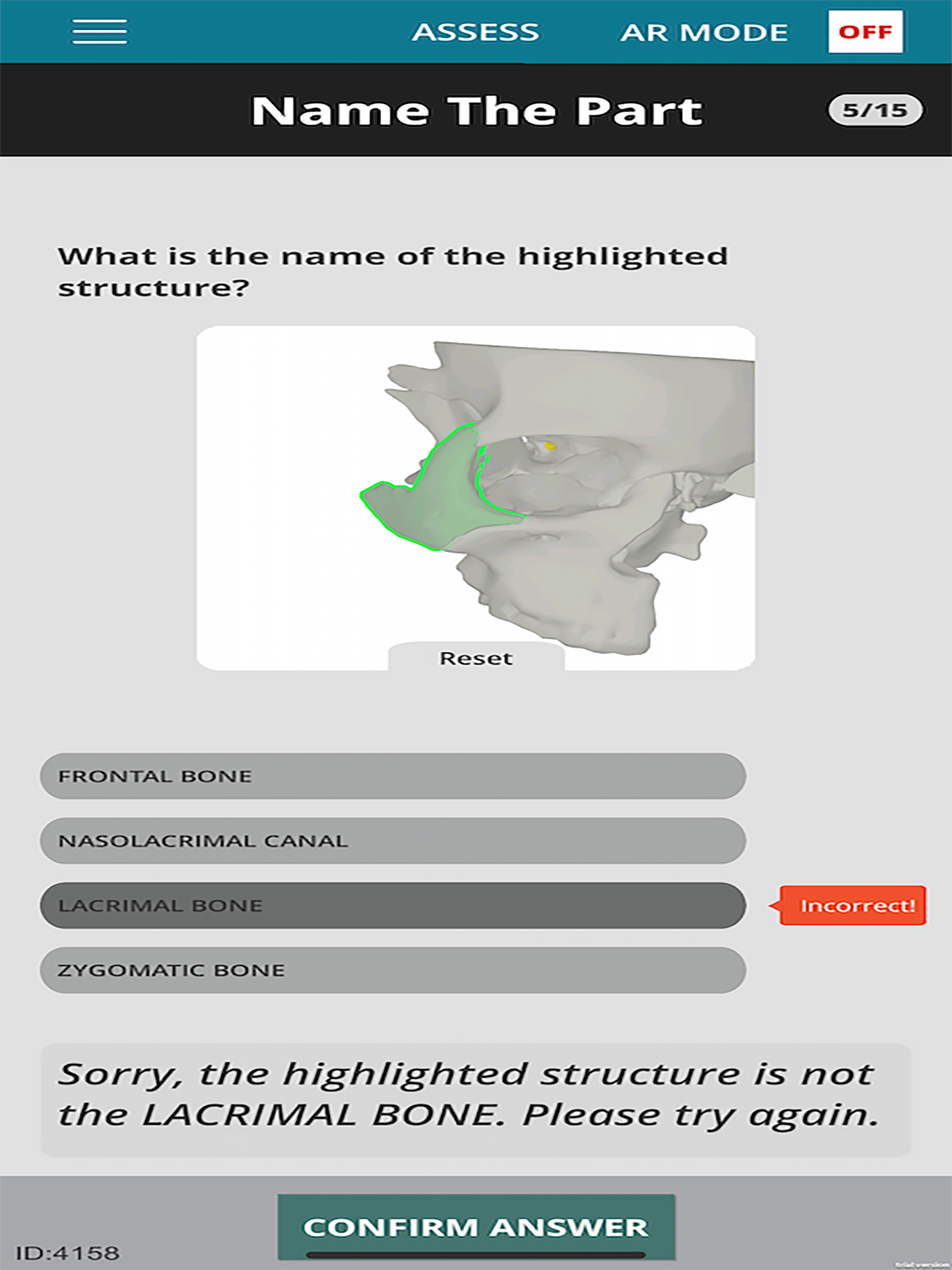 OculAR SIM