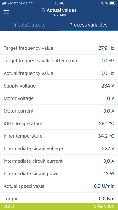 KOSTAL InverterApp Screenshot