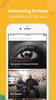 black enterprise magazine iphone screenshot 2