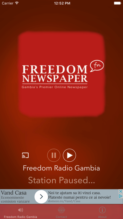 How to cancel & delete Gambia Freedom Radio from iphone & ipad 3