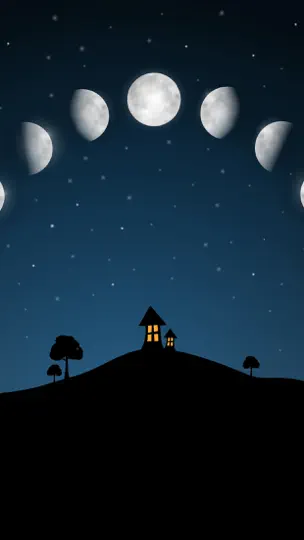 Capture d'écran de Phases De La Lune Calendrier sur iPhone 1