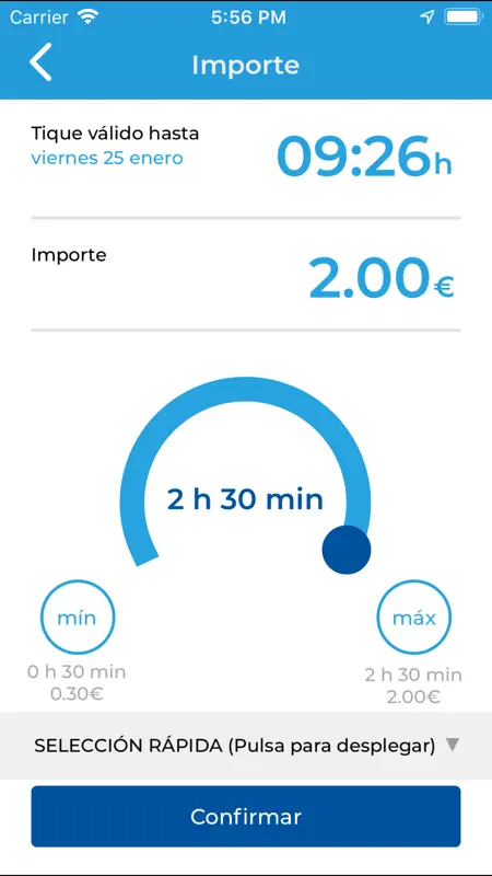 Aparcamientos Málaga SMASSA screenshot 4 of 4