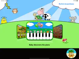 Game screenshot Baby discovers the piano mod apk