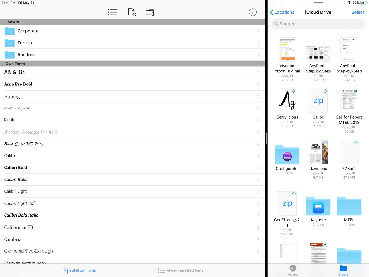 iPad screenshot