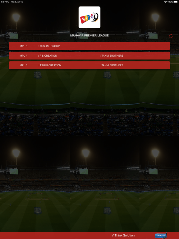 Screenshot #4 pour MPL - MAHAVIR PREMIER LEAGUE