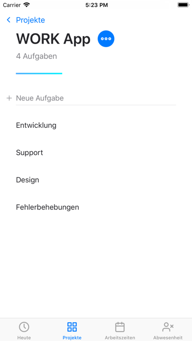 WORK • Arbeitszeiterfassung — Screenshot 4
