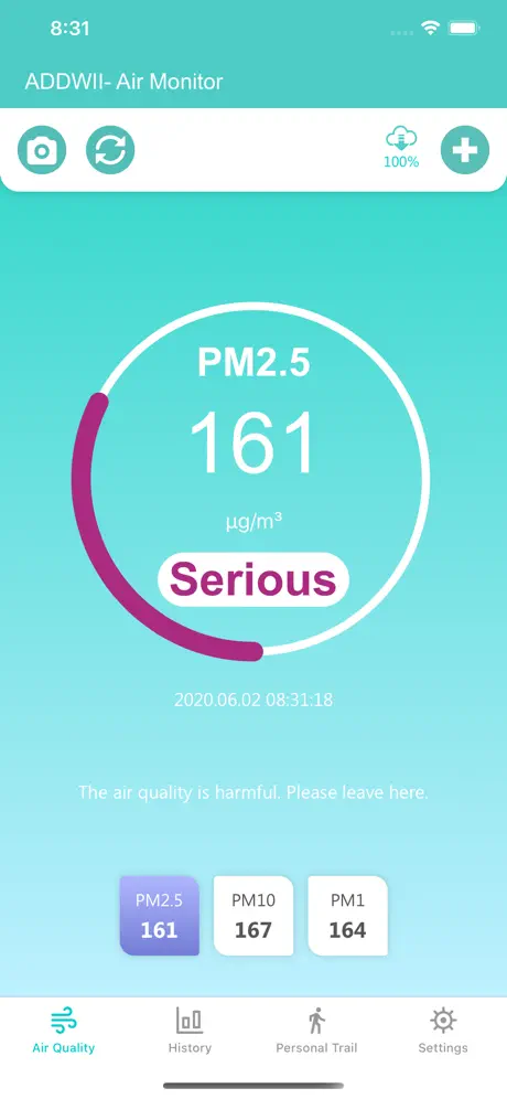 ADDWII Air Quality Monitor