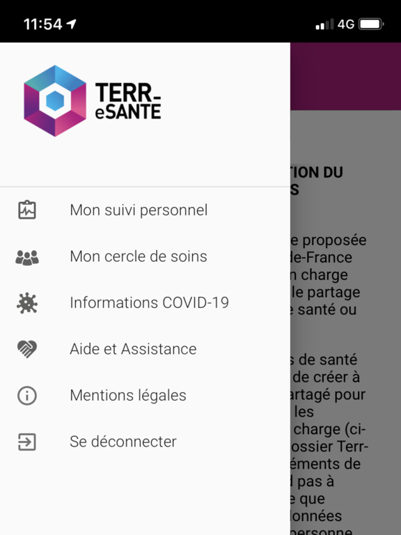 Screenshot #4 pour Terr-eSanté eCovid
