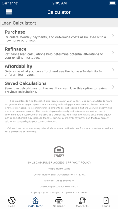 Accurate Mortgage Group Screenshot