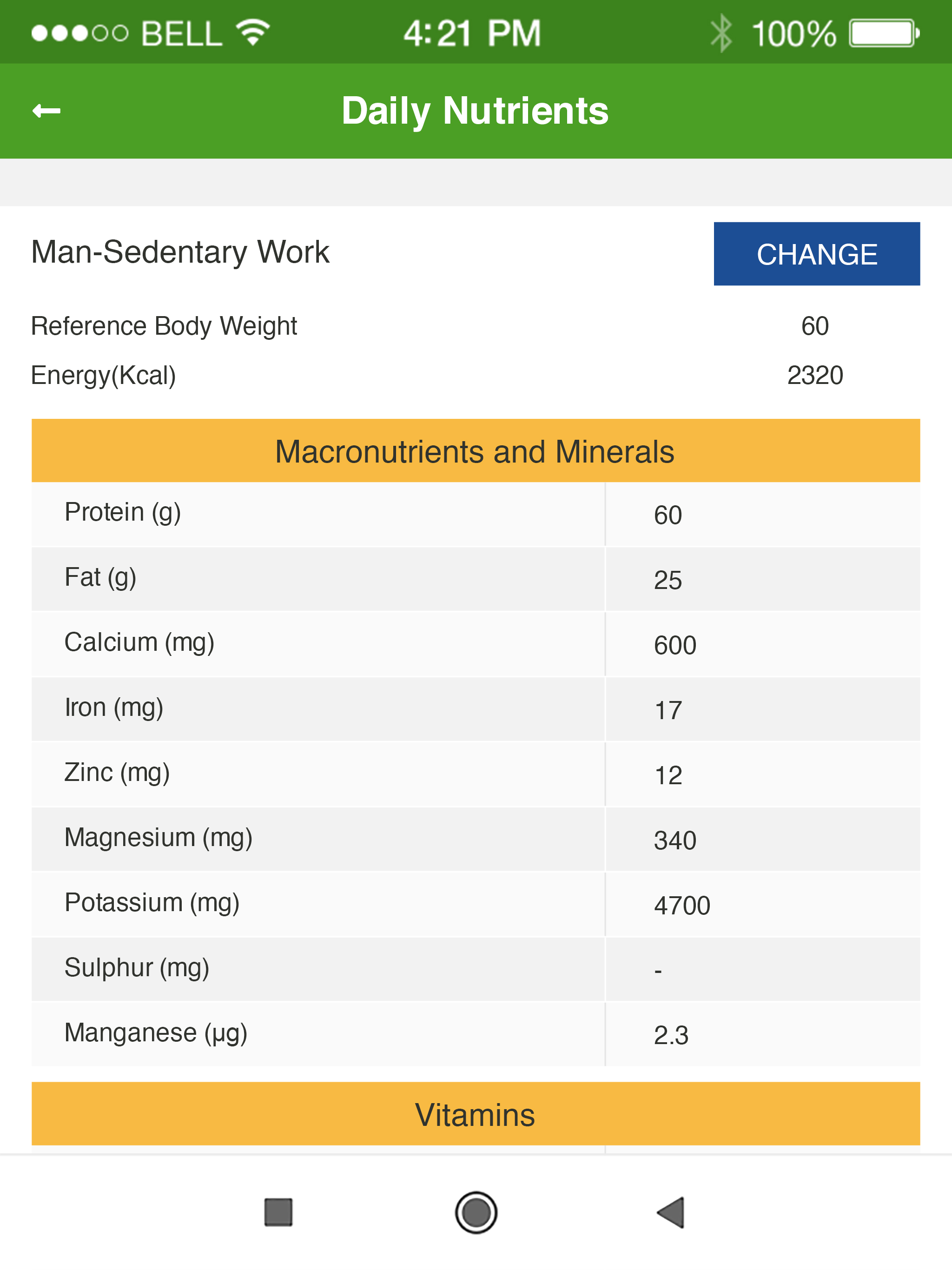 Nutrition Facts and Diet Plans