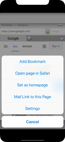 Game screenshot iBrowser-multi tab&full screen apk