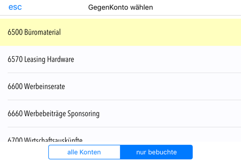 Buchhaltung für iPad - iPhone screenshot 4