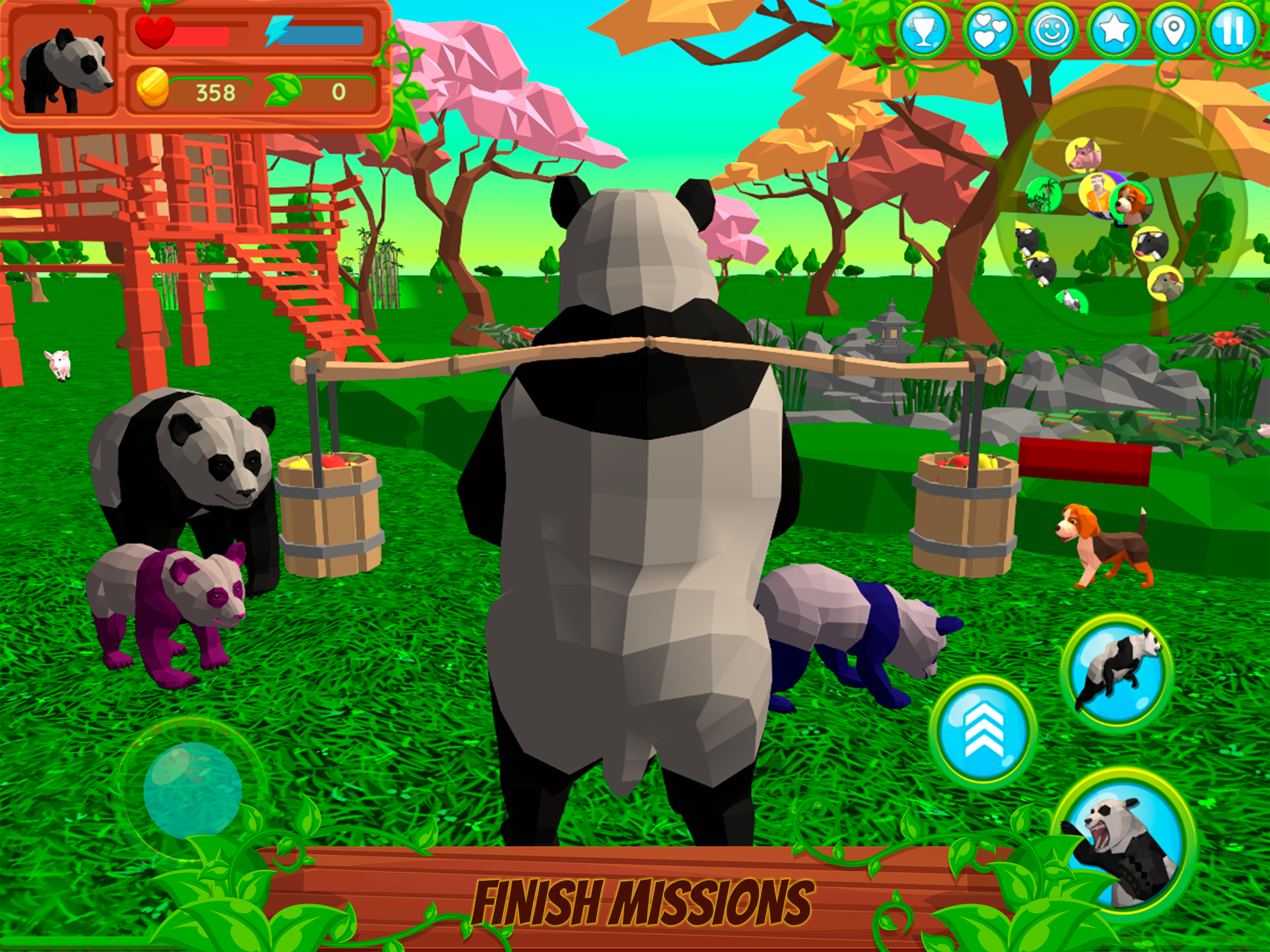 Panda Simulator: Animal Game