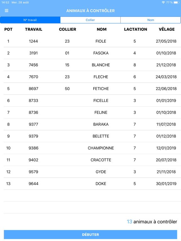 Screenshot #5 pour Coachlait contrôle lait