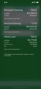 TVFCU Mobile Banking screenshot #1 for iPhone