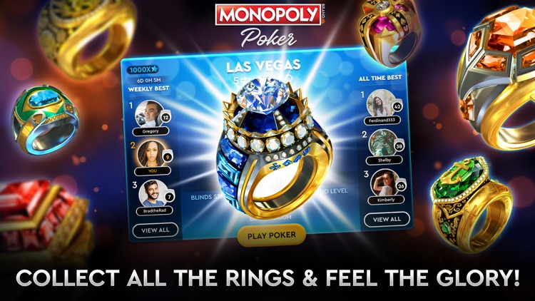 MONOPOLY Poker - Texas Holdem screenshot-3