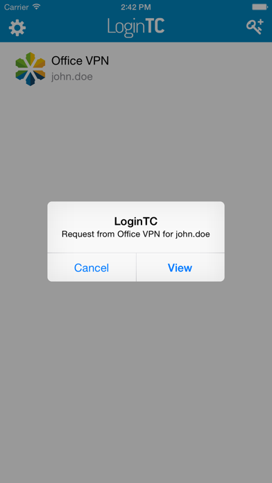 LoginTC Screenshot