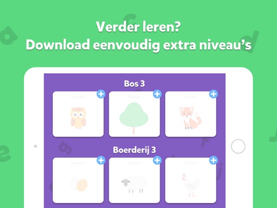 Ik Leer Lezen iPad app afbeelding 6