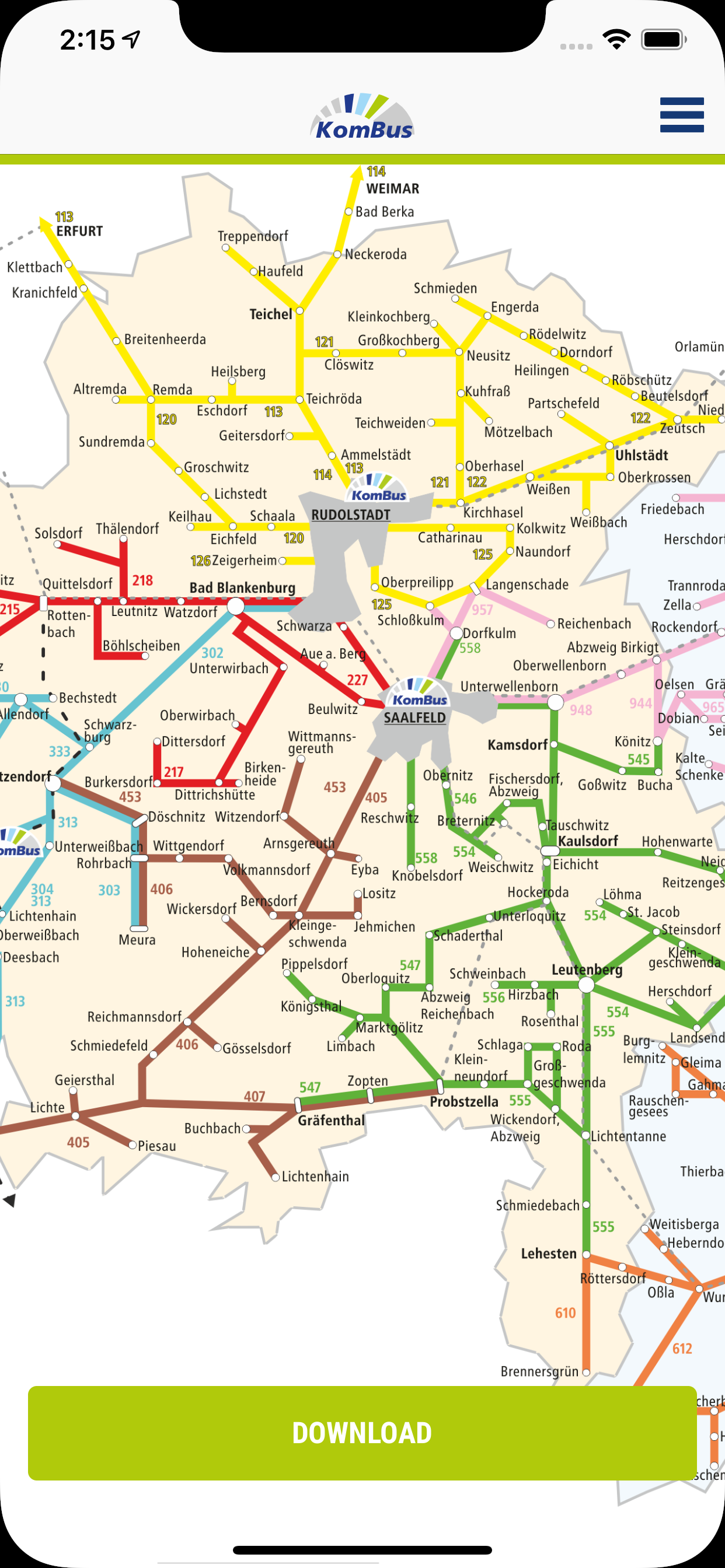 KomBus screenshot 6